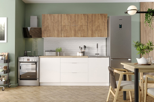 Кухня Асти. Готовый комплект 2,0 м, вайт
