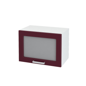 Шкаф навесной горизонтальный со стеклом Юлия ШВГС 500-720