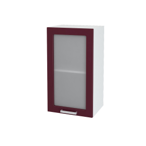 Шкаф навесной со стеклом Алина ШВС 450-720