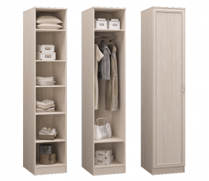 Верона Шкаф 1 дверный для платья и белья