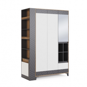 Шкаф универсальный со стеллажом Гринвич