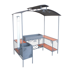 Мангал-беседка ММ-27П