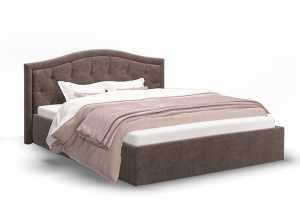 Кровать с подъемным механизмом Стелла 120х200, коричневый