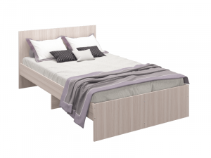 Кровать Мона 120х200, ясень светлый