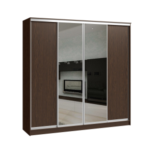 Шкаф-купе четырехдверный с ящиками Версаль 