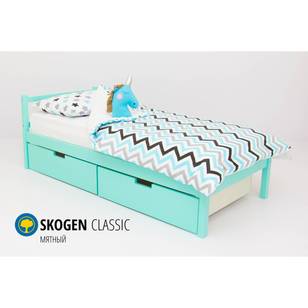 Купить кровать svogen classic мятный - 7 890 руб.