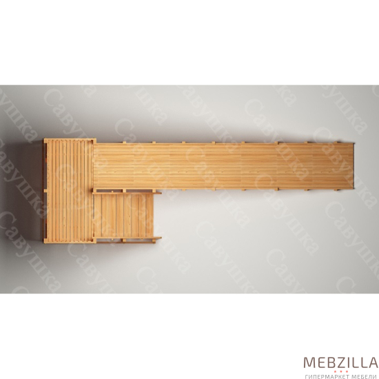 Купить зимняя деревянная горка савушка зима wood 6 - 195 000 руб.