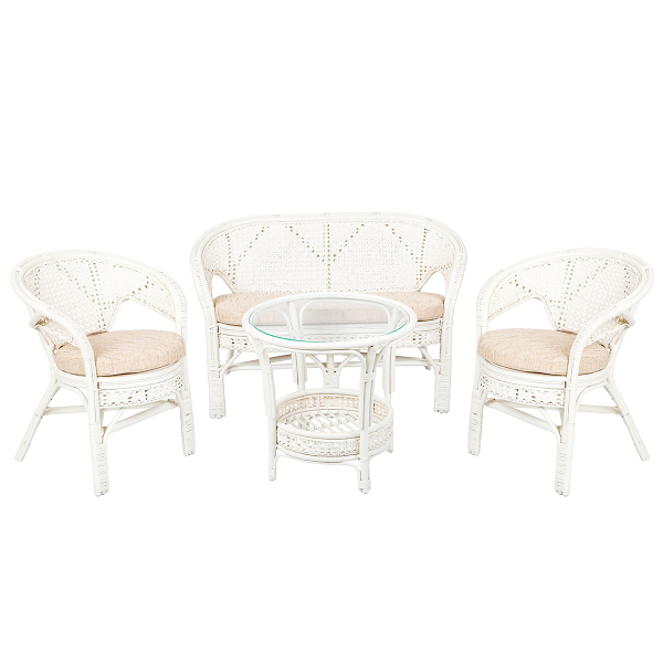 Купить комплект кофейный пеланги (стол + 2 кресла + диван) 02/15 - 45 021 руб.