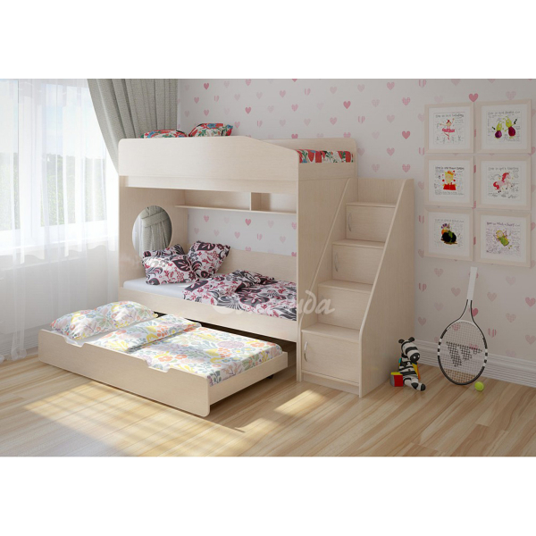 Купить кровать трехъярусная легенда 10.5 - 31 860 ₽