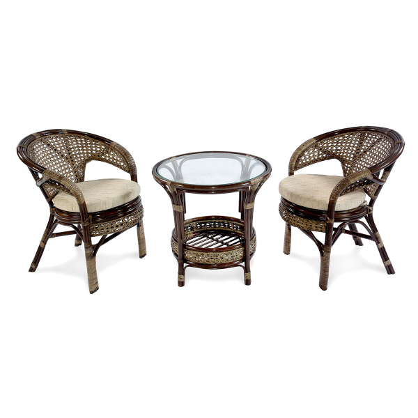 Купить комплект кофейный пеланги (стол + 2 кресла) 02/15-1 - 26 778 ₽