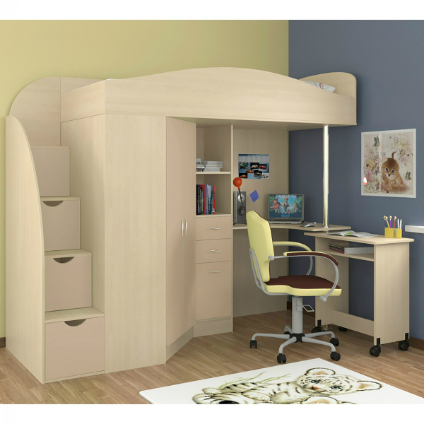 Купить кровать-чердак юниор 4 - 33 330 ₽