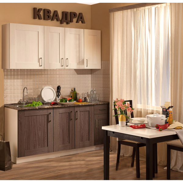 Купить кухня квадра 1800 - 25 486 ₽