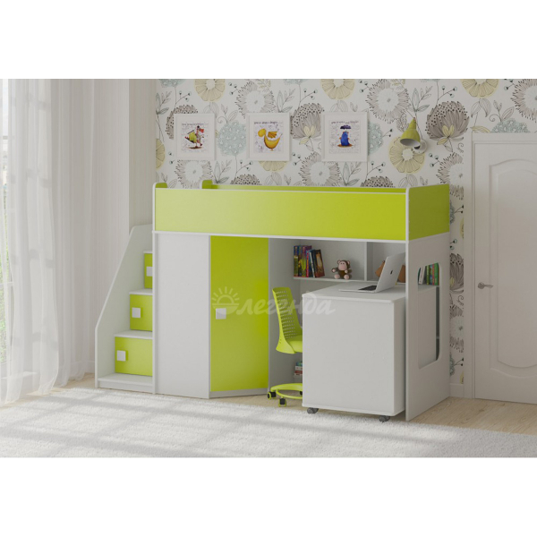 Купить кровать-чердак легенда 43.2.3 - 26 910 ₽