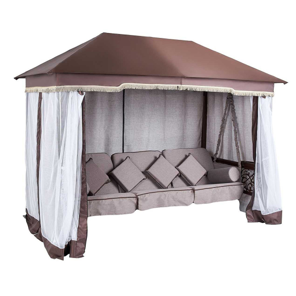 Купить качели-беседка садовые форт макс - 59 990 ₽