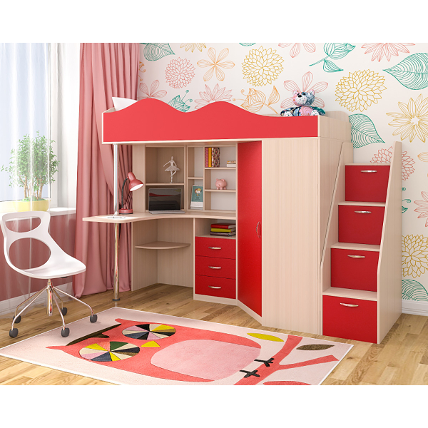 Купить кровать-чердак пионер 1 - 37 790 ₽