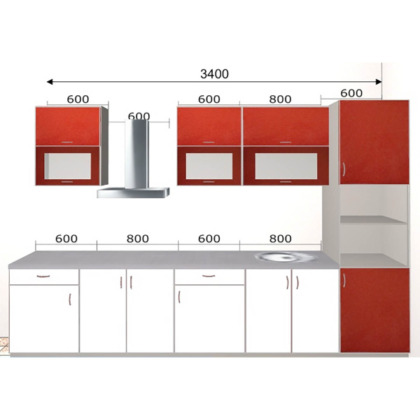 Купить кухня базис 25 - 78 598 руб.