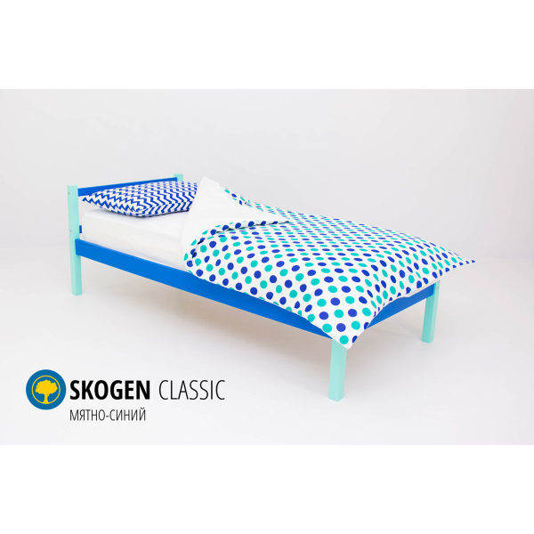 Купить кровать svogen classic мятно-синий - 7 890 руб.