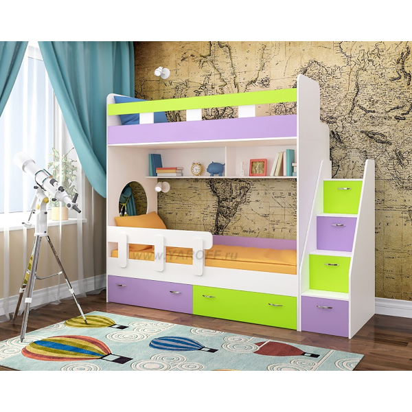 Купить кровать двухъярусная юниор 1 - 34 160 ₽