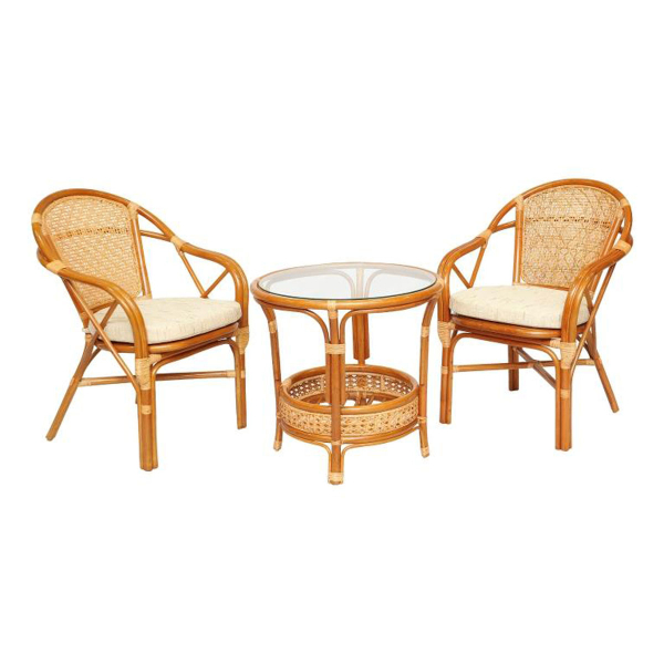Купить комплект кофейный ellena-2, стол + 2 кресла - 30 073 ₽