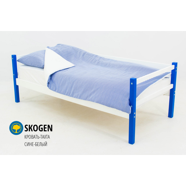 Купить кровать-тахта svogen сине-белый - 8 990 руб.