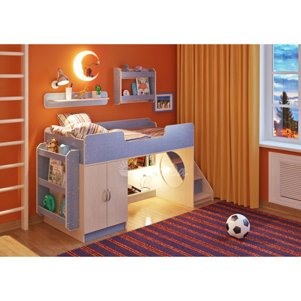 Купить кровать легенда 2.4 с полками - 21 260 ₽