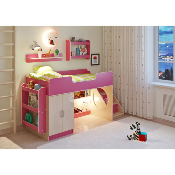 Купить кровать легенда 2.4 с полками - 21 260 ₽