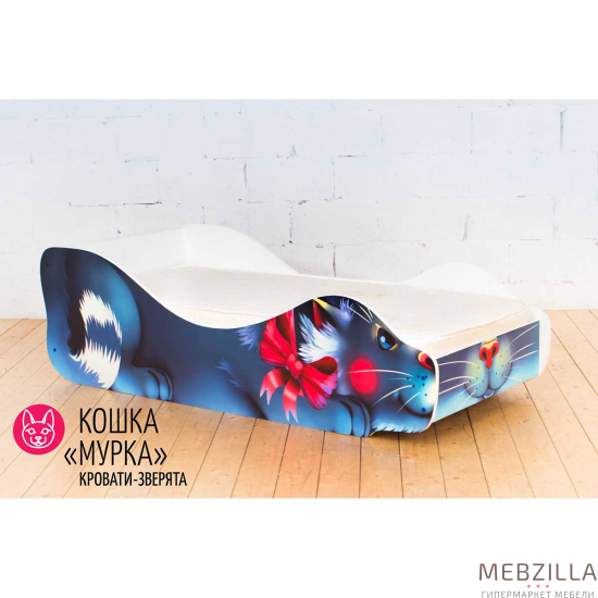 Купить кровать-зверенок кошка-мурка - 8 690 ₽