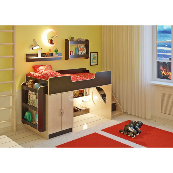 Купить кровать легенда 2.4 с полками - 21 260 ₽