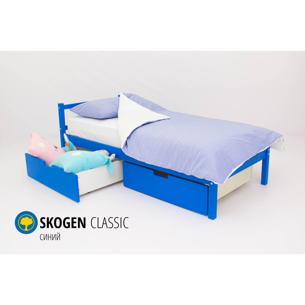 Купить кровать svogen classic синий - 7 890 руб.