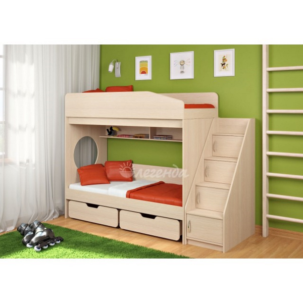 Купить кровать двухъярусная легенда 10.3 - 29 280 ₽