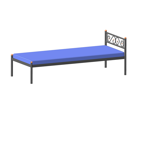 Купить кровать металлическая шарм - 11 454 руб.