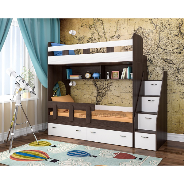 Купить кровать двухъярусная юниор 1 - 34 160 ₽
