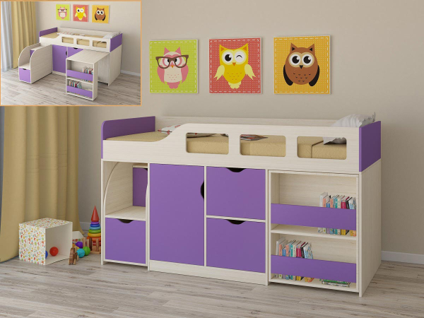 Купить кровать-чердак астра 8 - 24 500 руб.