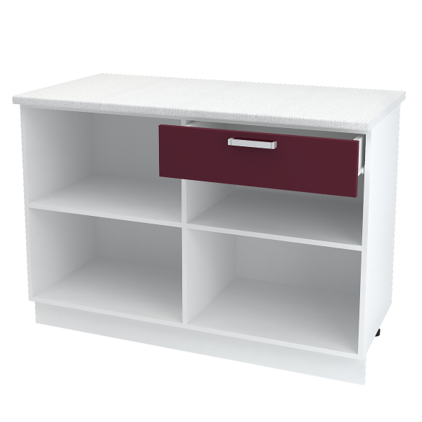 Купить шкаф напольный с одним ящиком дина шн1я 1200 б/ст - 5 835 ₽