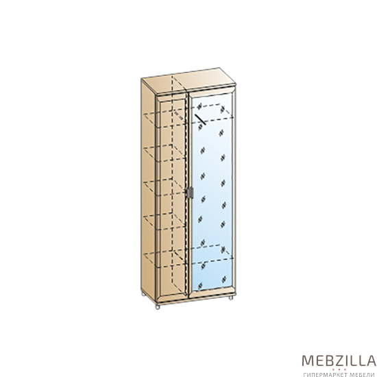 Купить шкаф мелисса шк-2833 - 22 584 ₽