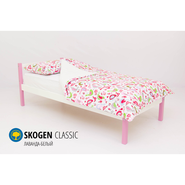 Купить кровать svogen classic лаванда-белый - 7 890 руб.
