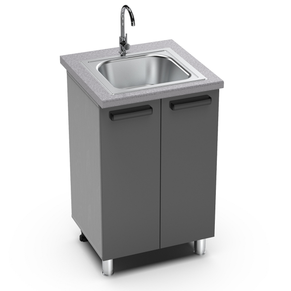 Купить шкаф напольный мойка крафт шнм 600 - 4 194 ₽