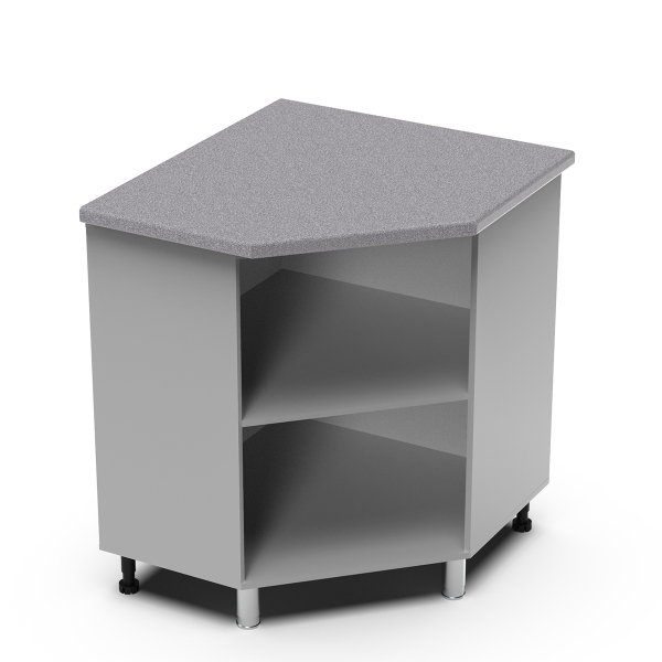 Купить угловой рабочий стол 850х850 угол скос танго ур - 4 953 руб.