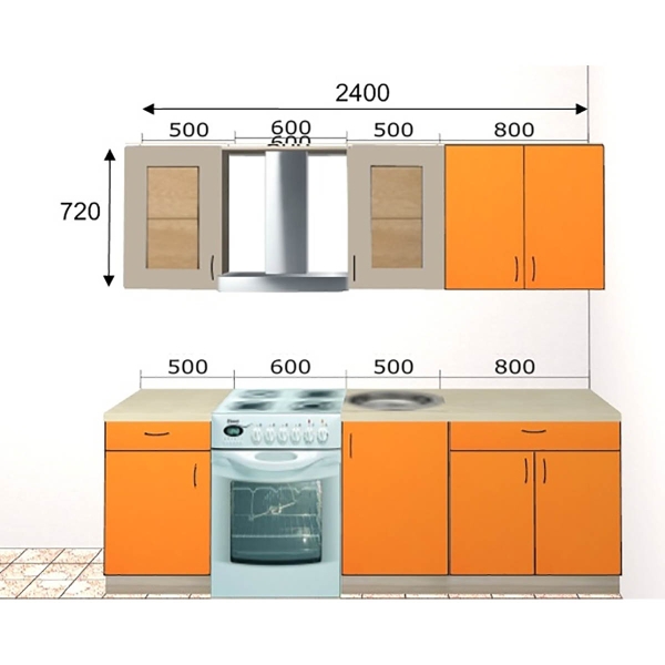 Купить кухня базис 05 - 41 598 руб.