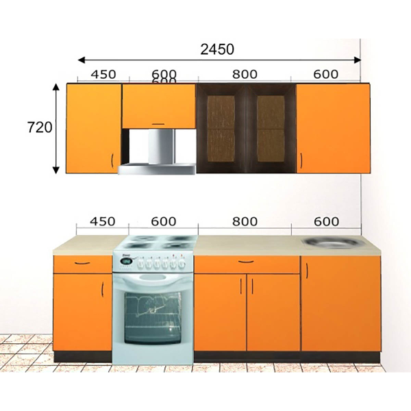 Купить кухня базис 07 - 44 838 руб.