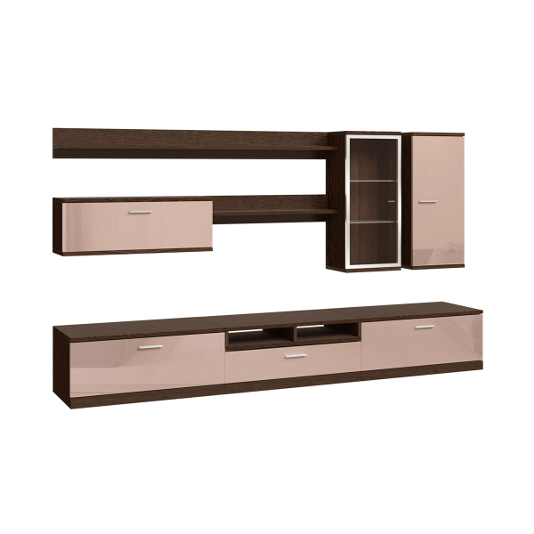 Купить шкаф настенный со стеклом домино дм-32 - 6 880 ₽