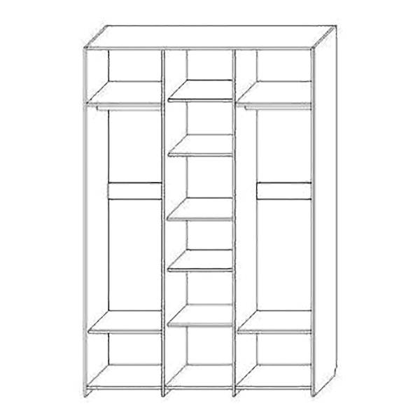 Купить шкаф жемчужина 3д кмк 0380.14 - 44 267 руб.
