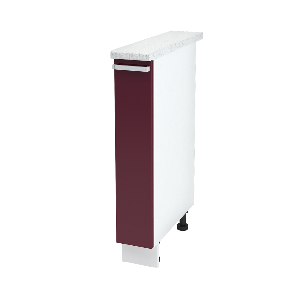 Купить шкаф напольный бутылочница дина шнб 150 б/ст - 5 671 руб.