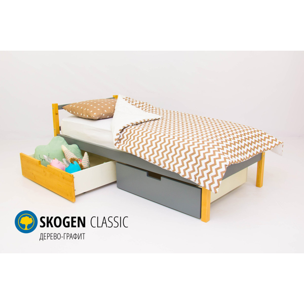Купить кровать svogen classic дерево-графит - 7 890 руб.