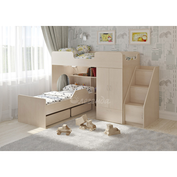 Купить кровать двухъярусная легенда 3.10 - 31 730 ₽