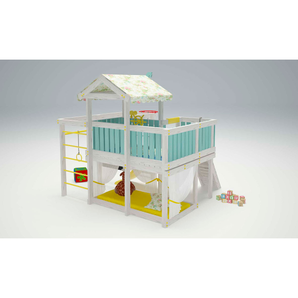 Купить игровой комплекс-кровать савушка baby 8 - 68 900 руб.