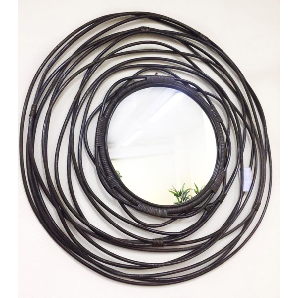 Купить зеркало из натурального ротанга 50/02-м - 7 156 ₽