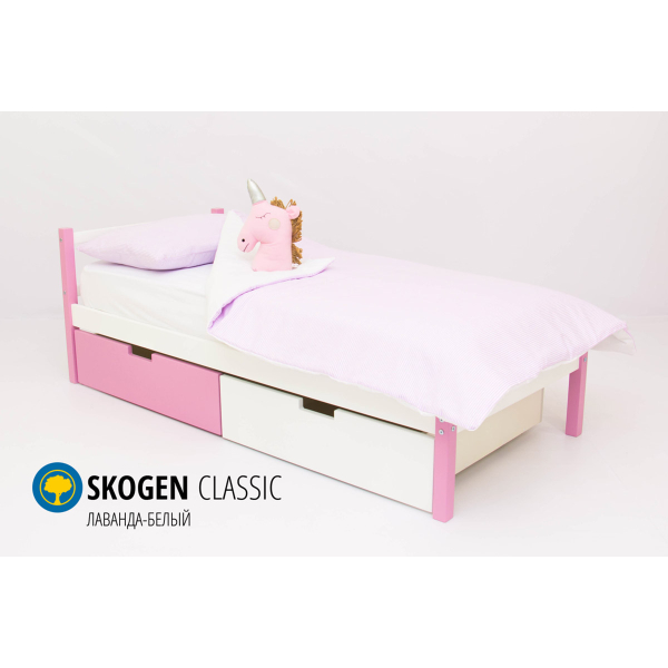 Купить кровать svogen classic лаванда-белый - 7 890 руб.