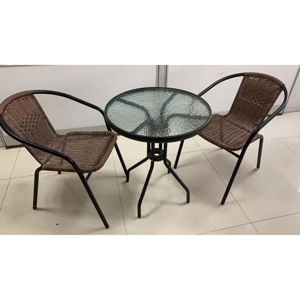 Купить комплект садовый bistro (стол + 2 кресла) 210171 - 10 044 руб.