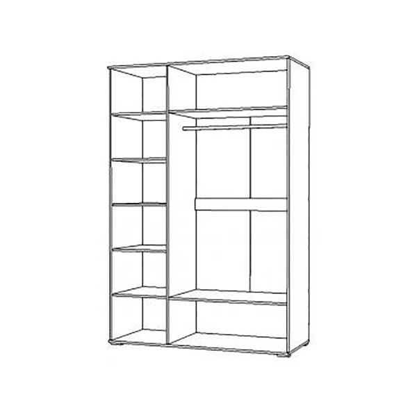 Купить шкаф трехдверный ненси - 15 885 руб.